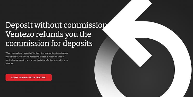 Ventezo Introduces Commission-Free Deposits and Withdrawals for Clients